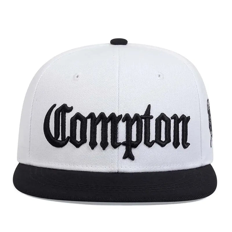 2025 New COMPTON CAP Street Dance Snapback Hat Hip Hop Headwear for Men Women Adult Outdoor Casual Sun Baseball Cap