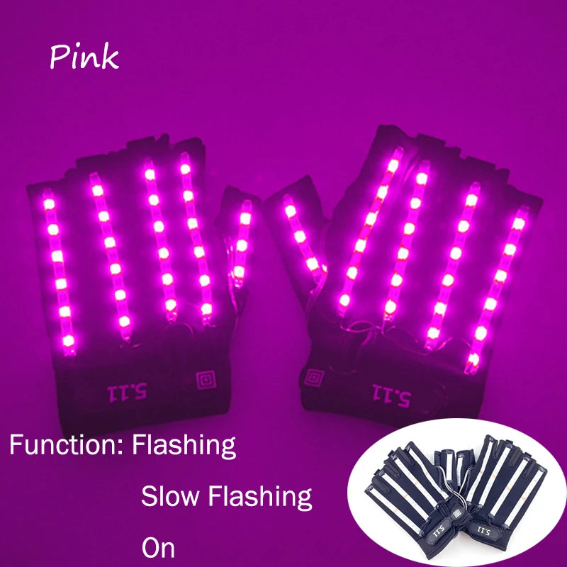 LED Bluetooth Goggles Halloween Christmas Disco Bar Neon Accessories Futuristic Luminous Glasses Bluetooth Diy LED Glasses