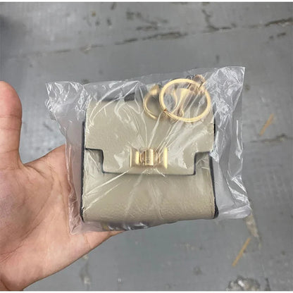 Mini Bag Pendant Small Keychain Case Bag Hanging Accessory Cute Earphone Storage Bag Pendant Keychain Bag Pendant Decoration