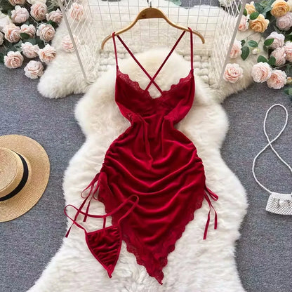 Japanese Kimono V-neck Printed Flower Bow Waist Shaping Cardigan Dress Women Clothing Loose Long Sleeve Vintage Sexy Lace-up New
