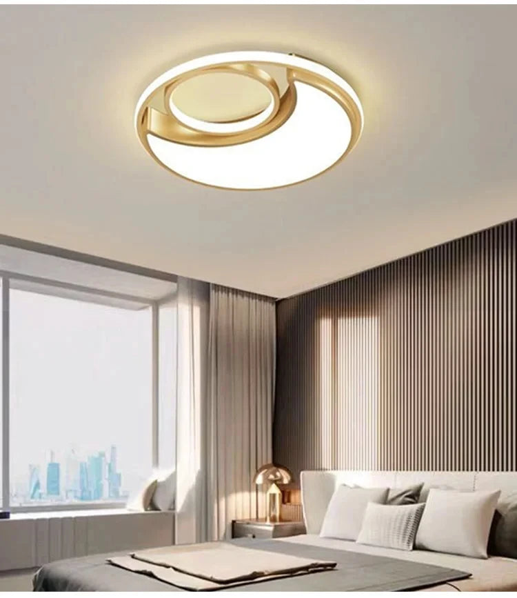 Modern LED Ceiling Light Minimalist Bedroom Lamp Home Decor Ceiling Chandelier Children's Room Lustre Living Room Lights Fixture