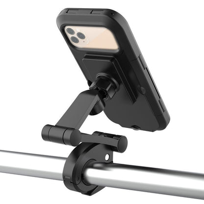 Universal Motorcycle Bike Mobile Phone Holder Bracket Navigation GPS Support 360° Adjustable Motorcycle Bicycle Cellphone Holder