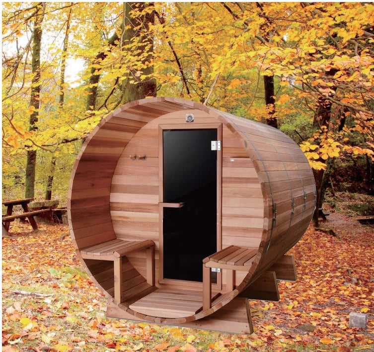 Customization Modern Dry Wet Steam Shower Room Outdoor Sauna Cabin Combos Steam Shower Full Spectrum Far Infrared Sauna Bath Woo