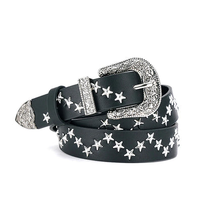New Fashion New Bronze Bullet Belt Metal Belt Men And Women Punk Hardware Jeans Belt Y2K Belt Designer Belt Women's Belt