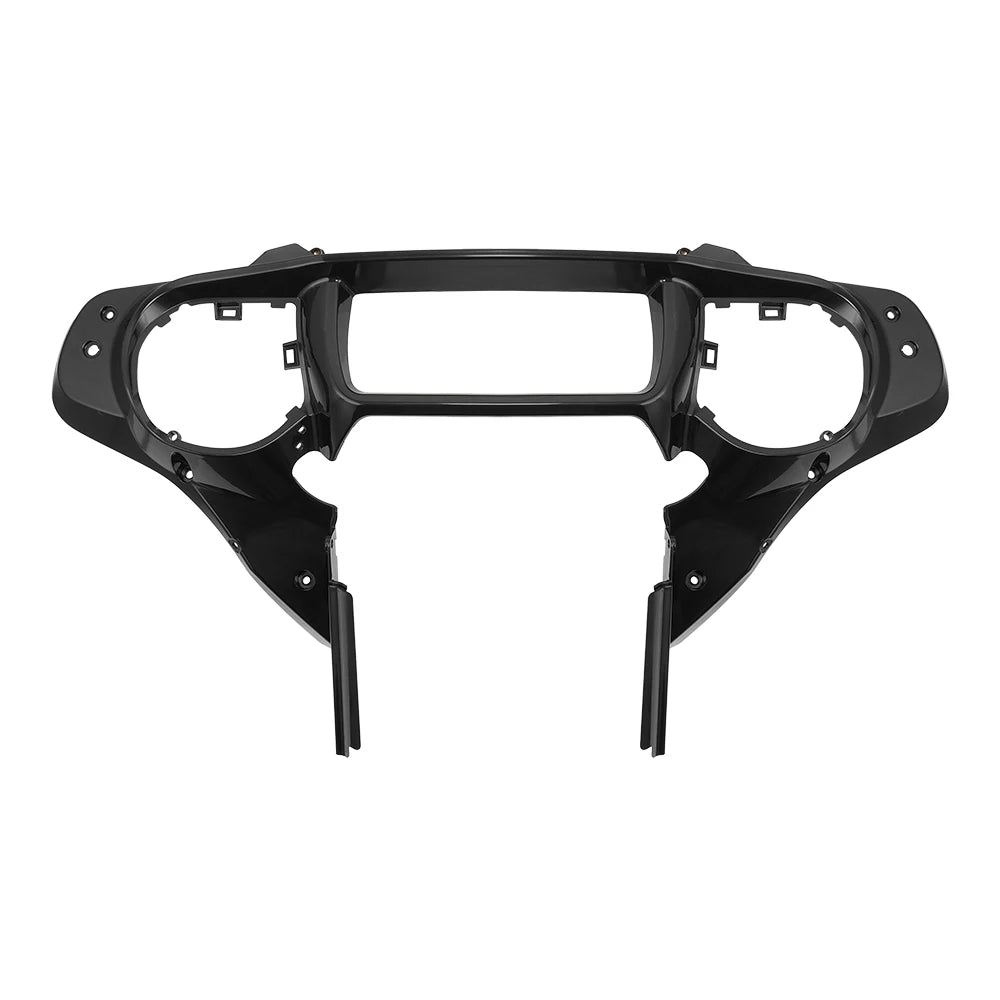 Motorcycle Front Outer Fairing and Instrument Bracket for Touring Street Glide ABS Windshield Cover Front Batwing Outer Fairing