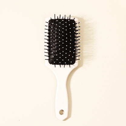 1piece skeleton and flower patterned air cushion comb - massage exfoliating comb, ABS plastic handle,Special for real hair wigs