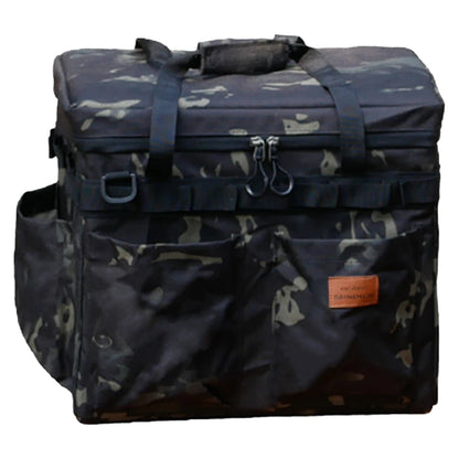 Camping Storage Bag Multifunctional Camping Cooking Utensil Organizer Large Capacity Waterproof Utility Camping Supplies
