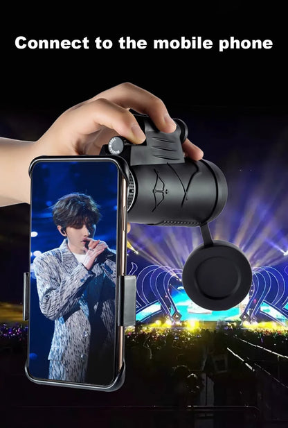 50x60 Powerful Zoom HD Bak4 Portable Powerful Binoculars Long Range Professional Telescope Monocular for Hunting