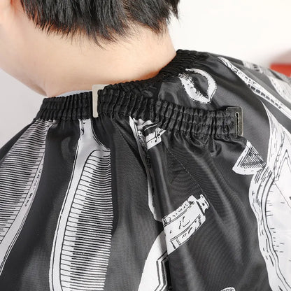 1PCS Professional Hair Cutting Apron Salon Barber Cape Hair Cutting Waterproof Cloth Hair Cutting Apron Barber Accessories