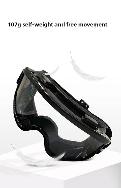 Dust-proof Motorcycle Goggles, Eyeglasses for Men and Women, Off-road Cycling, Safety Eye Protection, Anti Dust Glasses