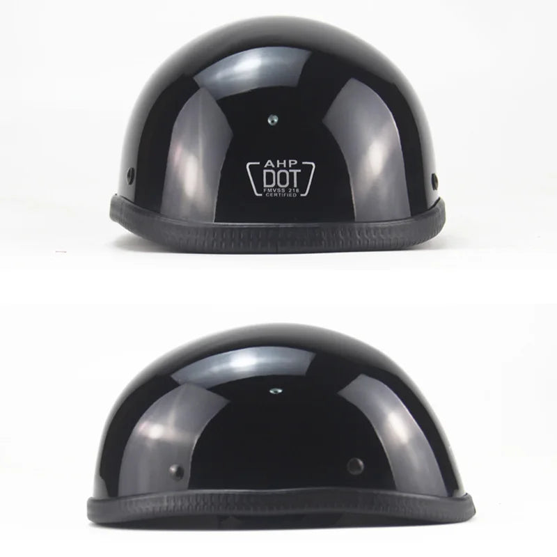 1X Motorcycle Helmet Open Face Helmet Half Helmet Retro Moto Casco Capacete Dot Approved Half Face Safety Helmet DOT