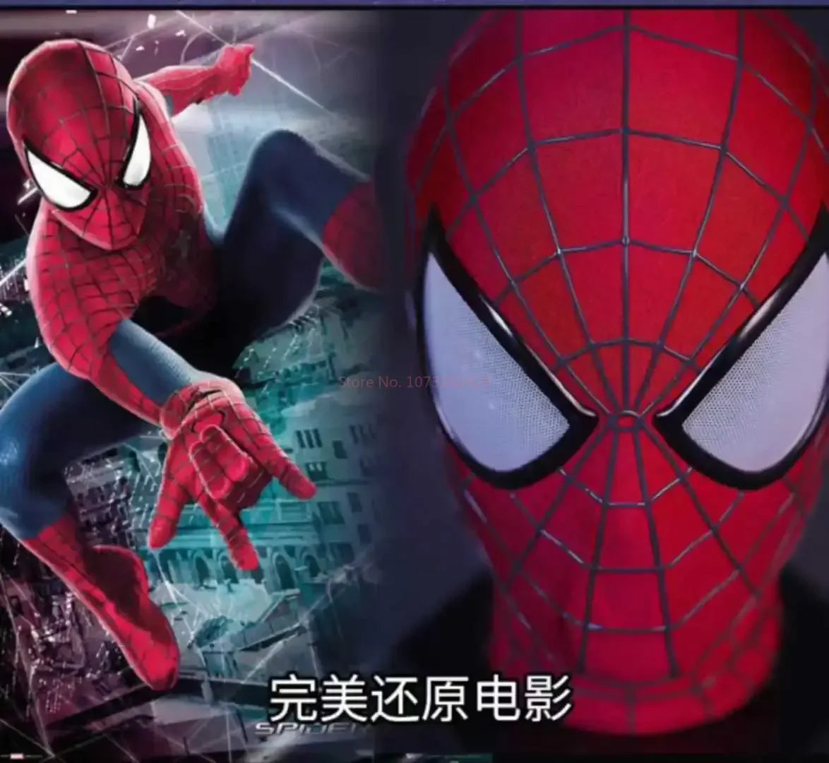 New Amazing Spider-Man 2 Handcrafted High-Quality Mask Spiderman Garfield's Version Of Peter Parker For Halloween Christmas Gift
