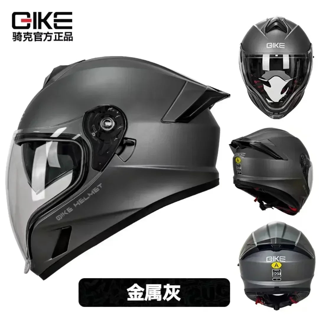 New Spider Motorcycle Helmet Full Face  Long Visor Racing Off-Road Helmet Double Lens Cascos Para Moto Capacete DOT Casco Moto