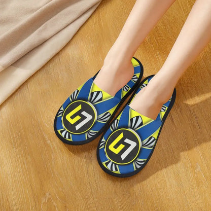 Custom British Lando Norris Racing Driver Guest Slippers for Spa Women House Slipper