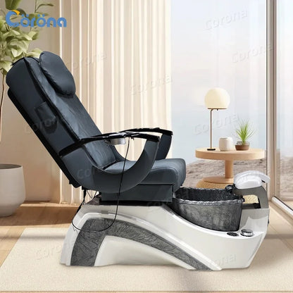 Luxury Pedicure Spa Massage Chair For Nail Salon Modern Beauty Salon Furniture Electric Kneading Massage Foot Spa Chair