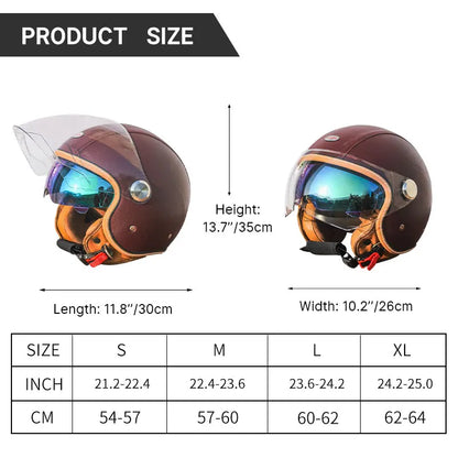 Handmade leather dot certified helmet helmet motorcycle for men for fall and winter seasons capacete de moto masculino