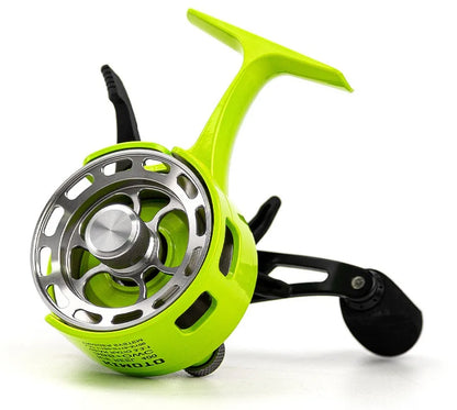 New Gear Ratio 3.2:1 Ice Fishing Reel Large Diameter Spool Built-in Free Spool Metal Spool Smooth Lure Fishing Equipment