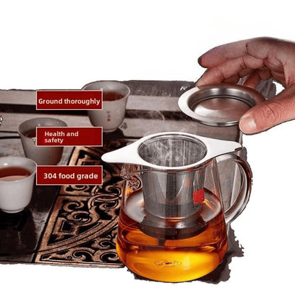 1PCS Reusable Tea Leak Stainless Steel Filter Coffees Infuser Basket Tea Strainer Teapot Cup Filter Multi- Teapot Infuser Leak