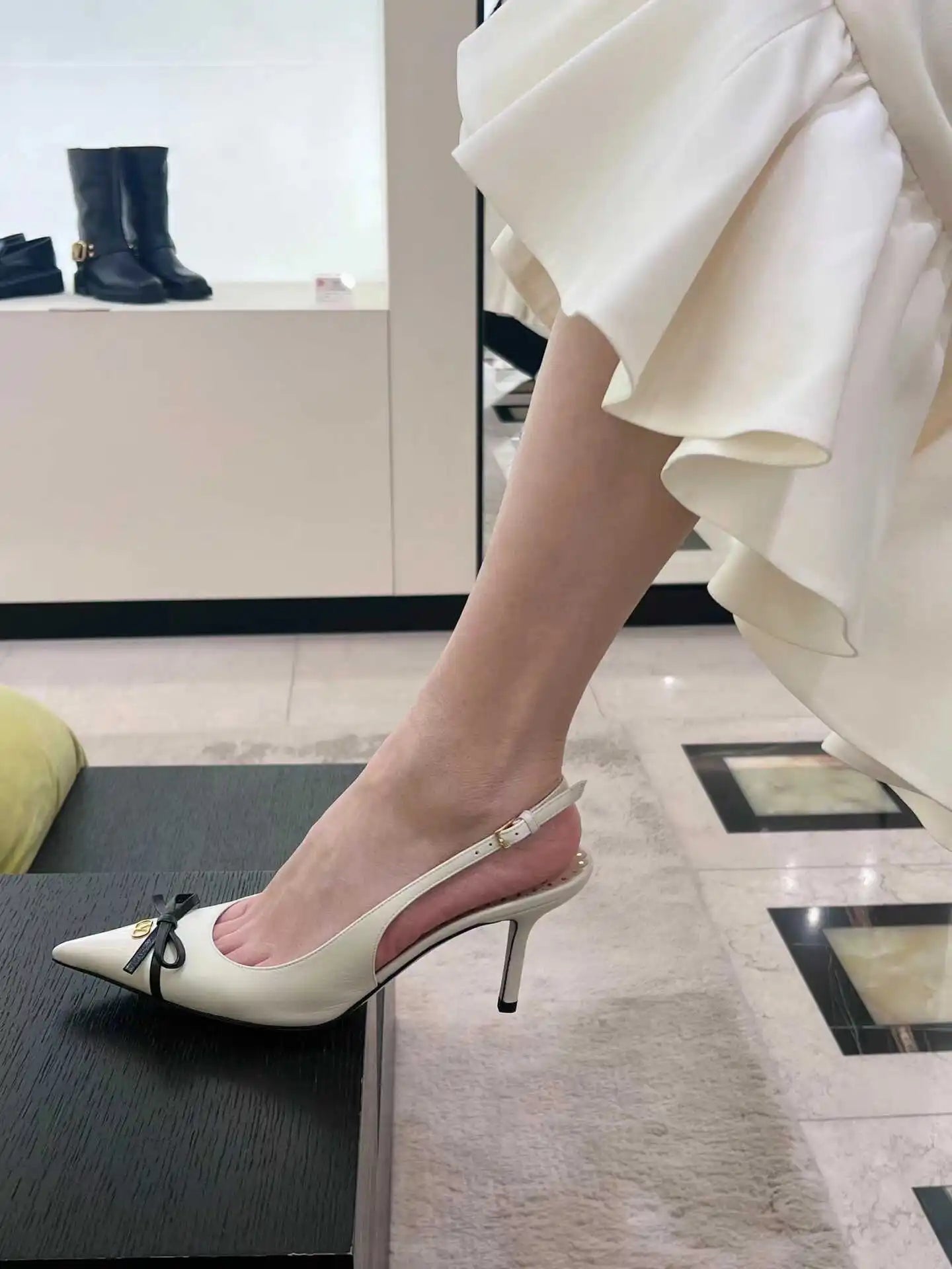 Heels Sandals Gladiator Summer Luxury Brand 2026 Bow Women High Heels Pointed Toe Designer Elegant Slingbacks Party Ladies Shoes
