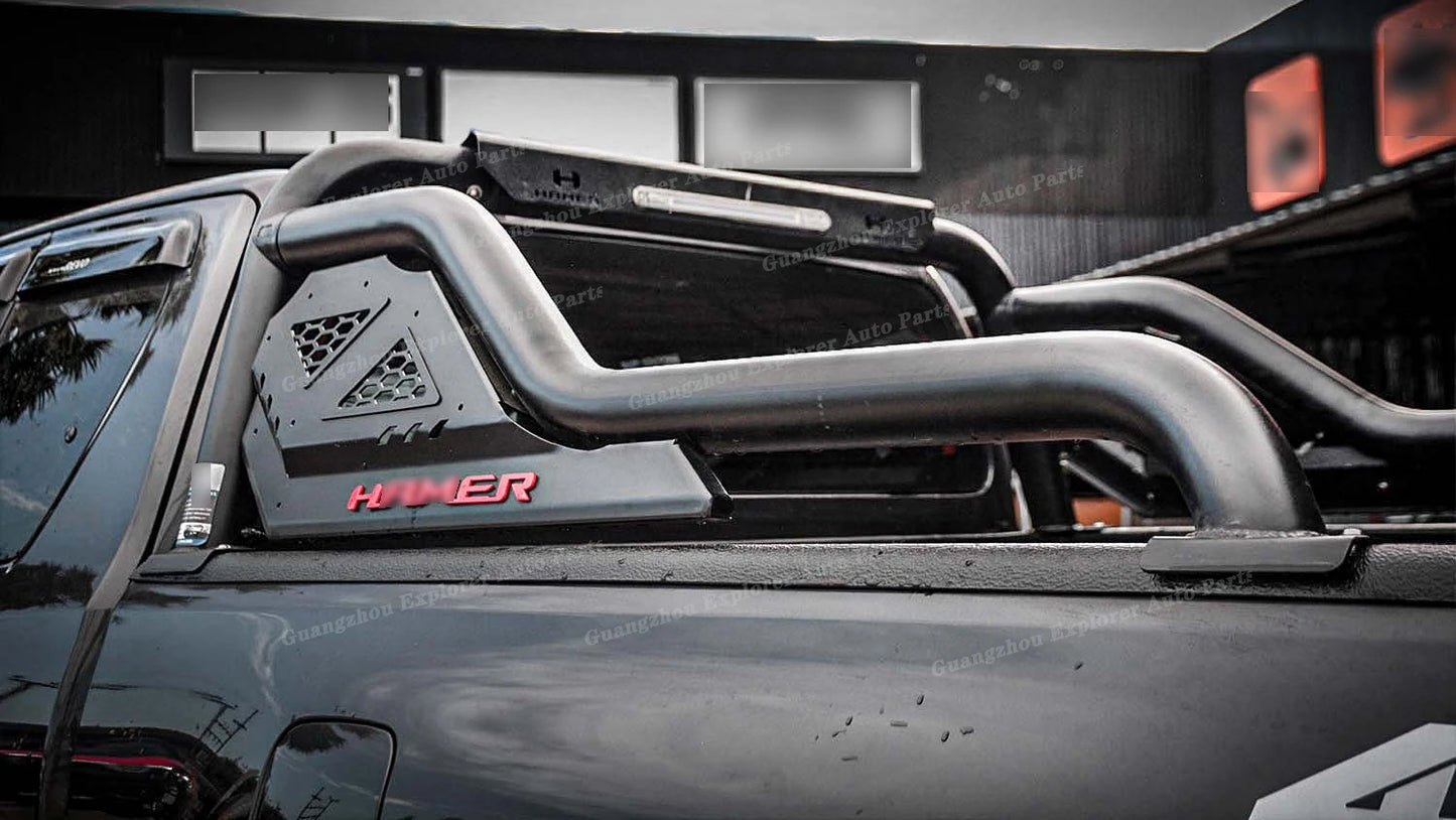 Universal Steel Roll Bar for Ranger Wildtrak Hilux Revo Rocco Vigo for Dmax for Navara D22 Pick up Sport Roll Bar