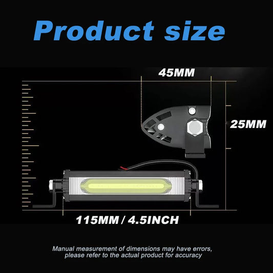 COB Mini 4.5 inch CAR Work Lamp Spotlight Cars Combo Beam Offroad Driving LED Light Bar 9W Aluminum Alloy Universal DC 9-36V5