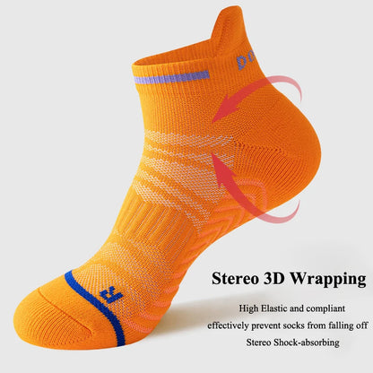 Mens Athletic Ankle Socks Running Compression Socks for Women Cozy Low Cut Performance Soft Tab Socks