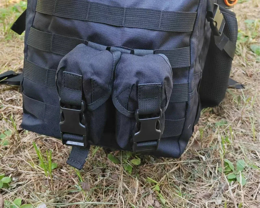 Tactical Pouch Double Frag Grenade Pack Molle EDC Tool Bag Accessory Pouch Shooting Hunting Airsoft Equipment Military Gear