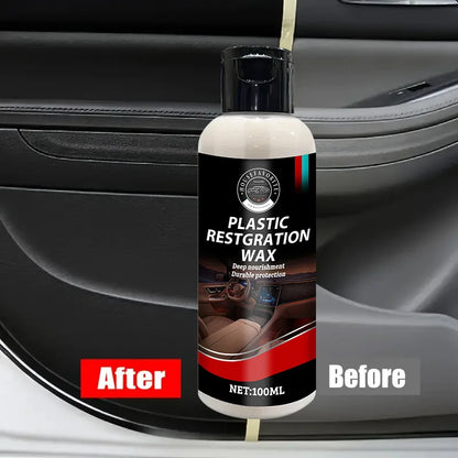 Car Plastic Restorer Back To Black Gloss Plastic Renovator Longlasting Coating Leather Restore Auto Polish Cleaning Products