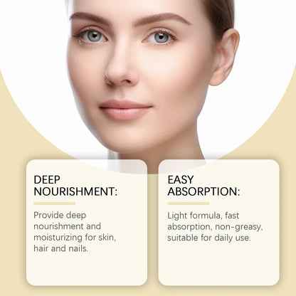 Multi-Purpose Care Oil, Hydrating Body & Hair Treatment, Nourishing Non-Greasy Formula