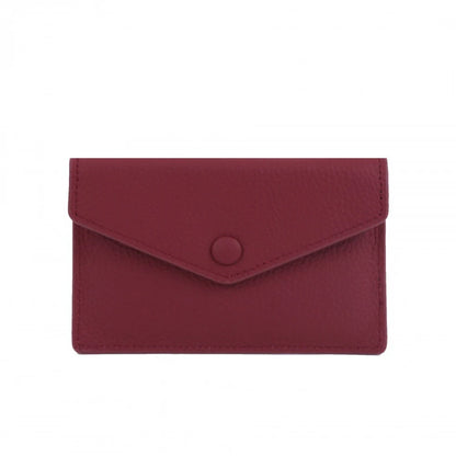 Customized letters, genuine cowhide leather, women's ultra-thin card wallet, women's short envelope, women's wallet