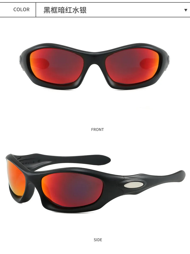 Retro Oval Round Frame Sunglasses 2026 New Outdoor Cycling Driving Sun Glasses Vintage Style UV400 Protection Unisex