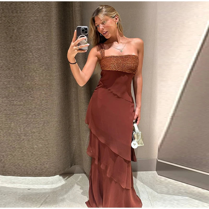 Sexy Leopard Print Women's Summer Dress Y2k Sleeveless Waist Cinching Strap Dresses With Scarf New Casual Beach Party Robe 2026