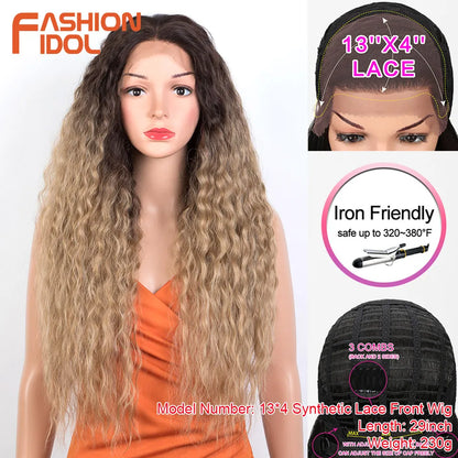 90% OFF Big Sale for Synthetic Wigs/Hair Products 13*4 Lace Front Wigs Cosplay Ship From USA