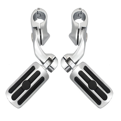 1.25" Highway Pegs Adjustable Footpeg Short for Harley Touring Road King Road Glide Electra Glide Street Glide Sportster Softail