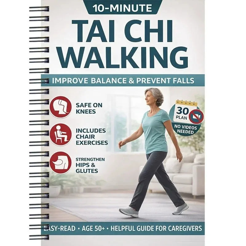 28 Days Transformation Challenge Tai Chi for Seniors Only 10 Minutes Daily Tai Chi Walking Easy 4-week Program Book