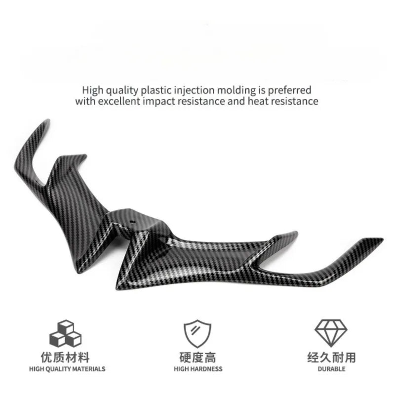 Motorcycle New Front Fairing Winglet Wing Cover Trim for YAMAHA R15 V3 2017 2018 2019 2020 2021 Shark Fin Beak Moto Accessories