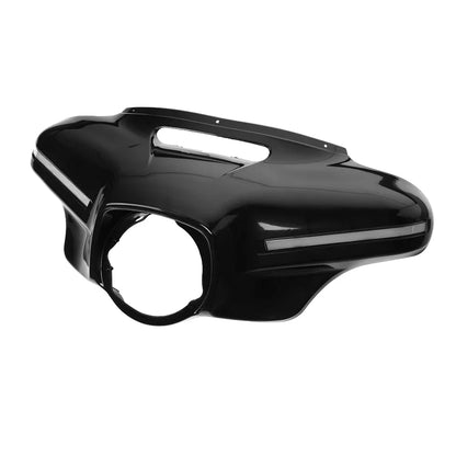 For Street Glide Electra Glide 2014-2024 Front Headlight Fairing with DRL Turn Signal Front Batwing Outer Fairing Accessories