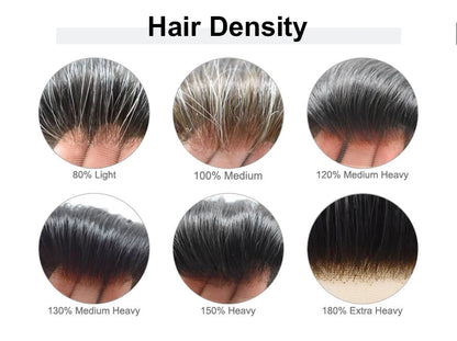 Dreadlocks Man Hair Prosthesis Mono NPU Men Toupee Human Hair Wigs Indian Human Hair System Unit Natural Color 7inche Dreadlocks