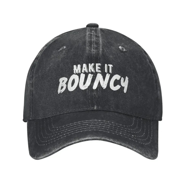 Make It Bouncy Ateez Lyrics Casual Baseball Cap Kpop Rock Hip Hop Hats Summer Breathable Unisex-Teens Design Snapback Cap