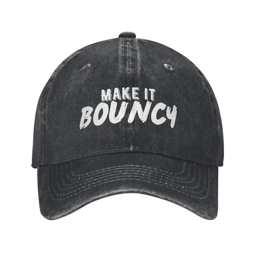 Make It Bouncy Ateez Lyrics Casual Baseball Cap Kpop Rock Hip Hop Hats Summer Breathable Unisex-Teens Design Snapback Cap