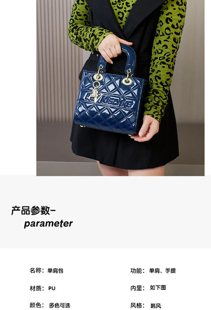 Patent Leather High Quality Female Handbags Luxury Designer Handbag Crossbody Bags Ladies Hand Shoulder Bags for Women Tote Bag