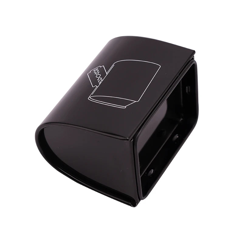 Barber Sharps Storage Box  Razor Blade Small Capacity Waste Collect Wast Hairdresser Waste Cutting Tool Recycling Safety Case