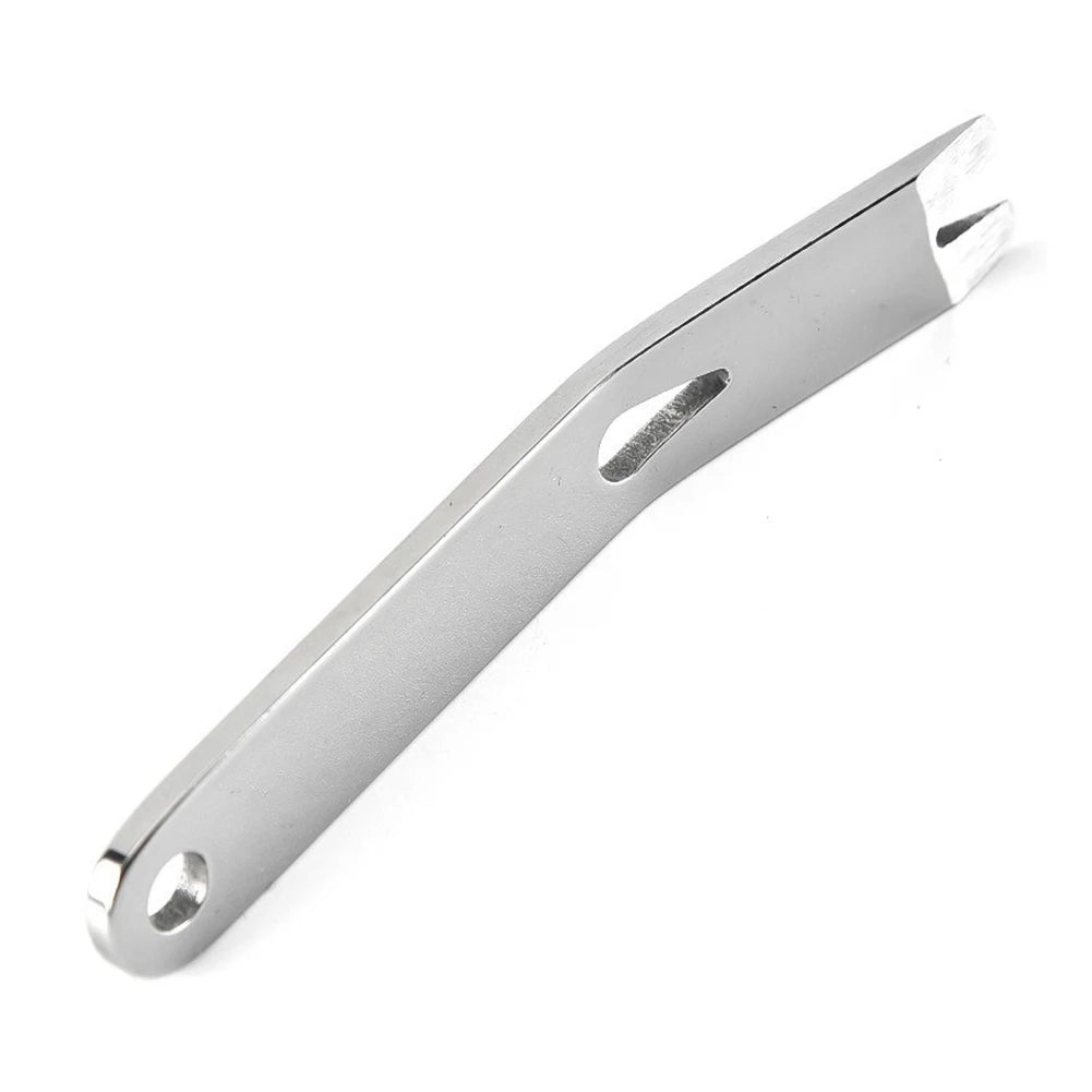 EDC Gear Stainless Steel Mini Crowbar Prybar Pry Bar Pocket Tool Camp Gadget Outdoor Utility Multi Multipurpose Camping Gadgets