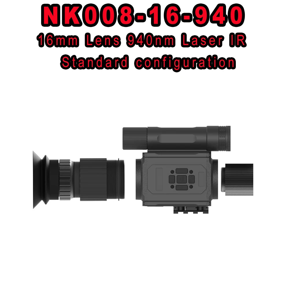 Megaorei NK008 940NM Laser IR Monocular Cross-Border Monocular Infrared Night Vision Telescope with Low Light Level & Battrery