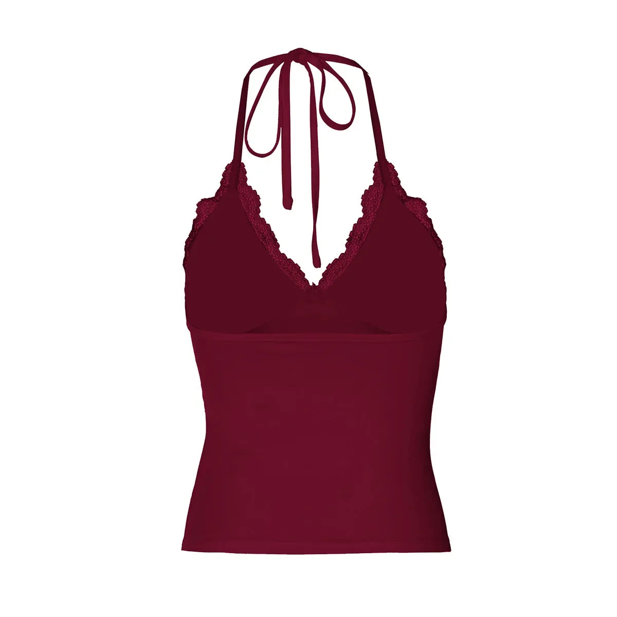 2025 New Fashion Tank Top Sexy Lace Backless Women Tops Strap Tank Top Sexy Women Clothing m