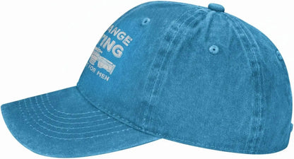 Funny Hat Long Ranges Shooting It's Like Golf But for Men Hat Men Dad Hats Cool Caps