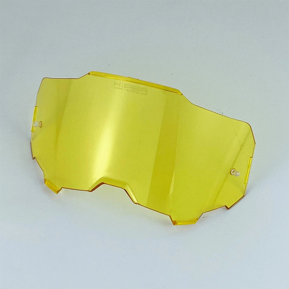 Lens for 100 Men Women Motocross Goggles Helmet MX Moto Dirt Bike ATV Ski Outdoor Sports Glass Scooter Goggles Mask Cycling