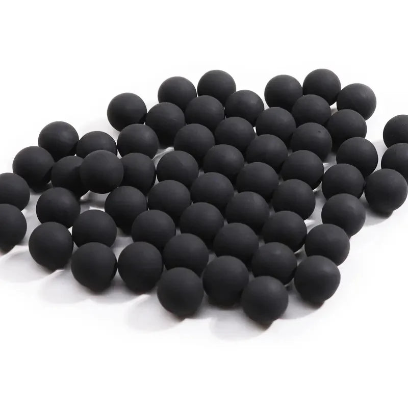 100 X .68 Cal Paintball Kinetic Round for Self Defense - Reusable .68 Caliber Nylon Balls for Byrna SD and T4E HDR