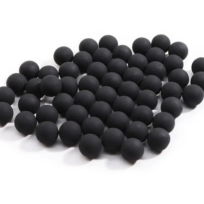 100 X .68 Cal Paintball Kinetic Round for Self Defense - Reusable .68 Caliber Nylon Balls for Byrna SD and T4E HDR