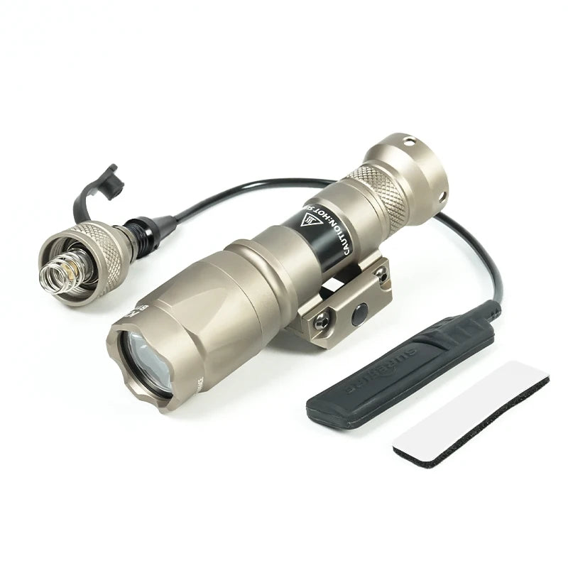 Airsoft Tactical SF M300C M600C Flashlight White LED Light AR15 Rifle Hunting M300 M600 Metal Scout Light Fit 20mm Rail